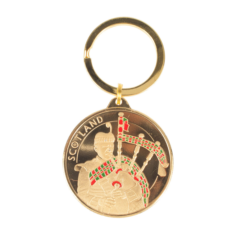 Scotland Souvenir Keyring Scotland The Piper - Heritage Of Scotland - SCOTLAND THE PIPER