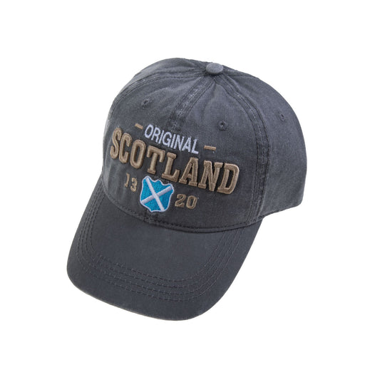 Scotland Vintage Shield Cap Grey - Heritage Of Scotland - GREY