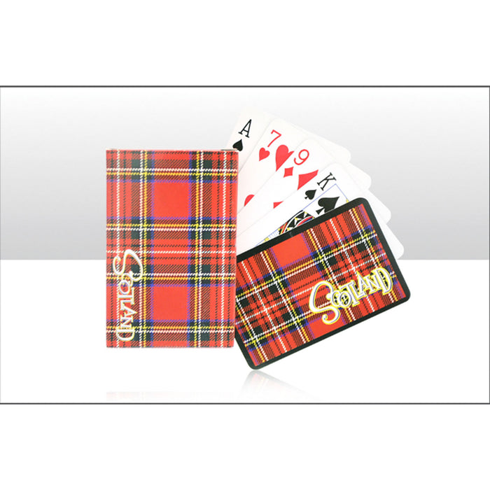 Scotland With Tartan Playing Cards - Heritage Of Scotland - N/A