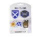 Scottish 4Pk Magnet Set - Heritage Of Scotland - NA