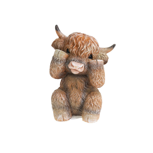 See No Evil Highland Cow - Heritage Of Scotland - NA