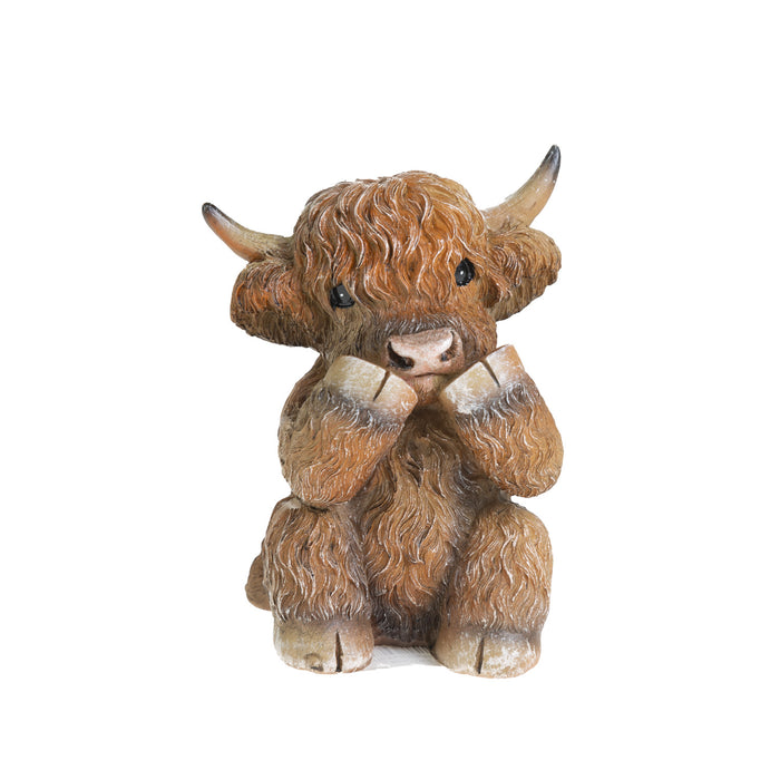 Speak No Evil Highland Cow - Heritage Of Scotland - NA