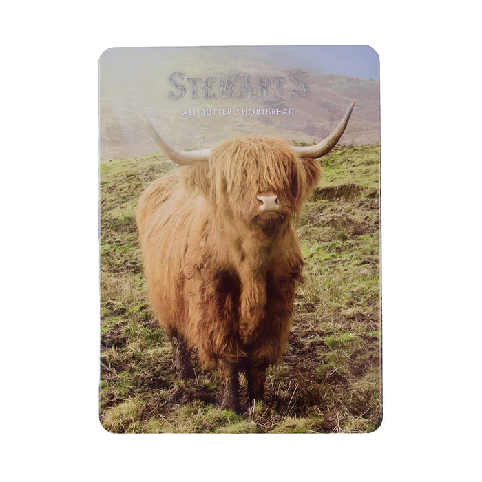 Stewart's Country Coll Highland Cow Tin - Heritage Of Scotland - NA
