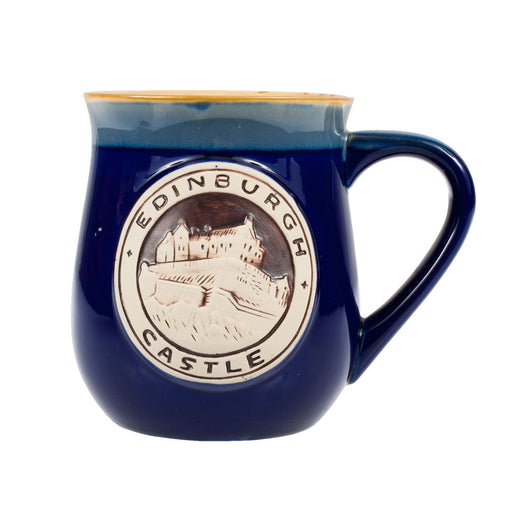 Stoneware Mug Edinburgh Castle Blue - Heritage Of Scotland - BLUE