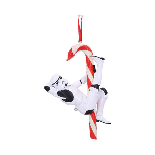 Stormtrooper Candy Cane Hanging Ornament - Heritage Of Scotland - NA