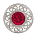 Stroma Brooch Red - Heritage Of Scotland - RED