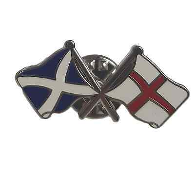 T097 Scotland & England Lapel Pin - Heritage Of Scotland - NA