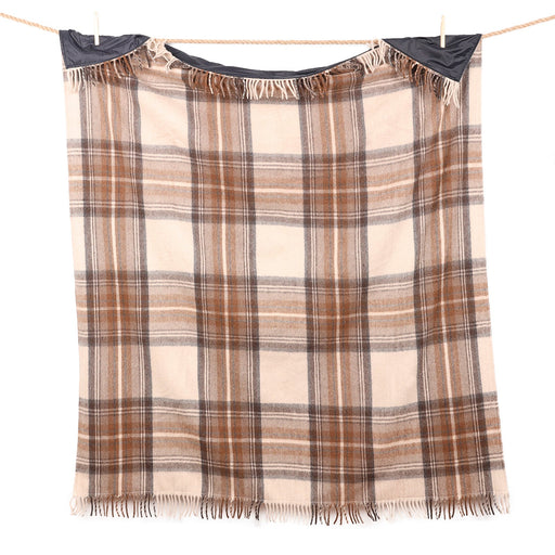 Tartan Picnic Blanket Stewart Natural Dress - Heritage Of Scotland - STEWART NATURAL DRESS