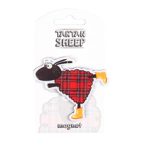 Tartan Sheep Magnet - Heritage Of Scotland - N/A