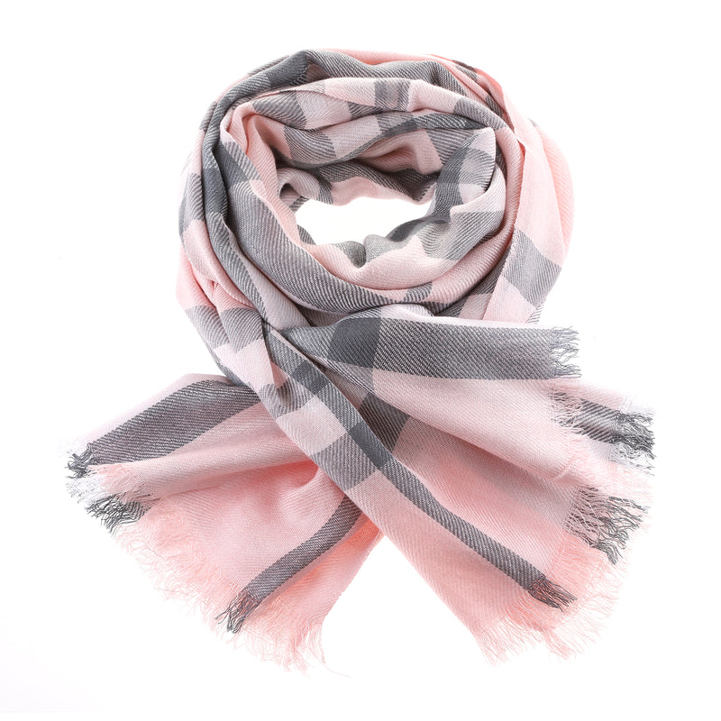 Tartan Stole Thomson Pale Pink - Heritage Of Scotland - THOMSON PALE PINK