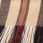 Tartan Weaving Mill 100% Cashmere Scarf Amplified Thomson Camel - Heritage Of Scotland - AMPLIFIED THOMSON CAMEL