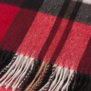 Tartan Weaving Mill 100% Cashmere Scarf Amplified Thomson Red - Heritage Of Scotland - AMPLIFIED THOMSON RED