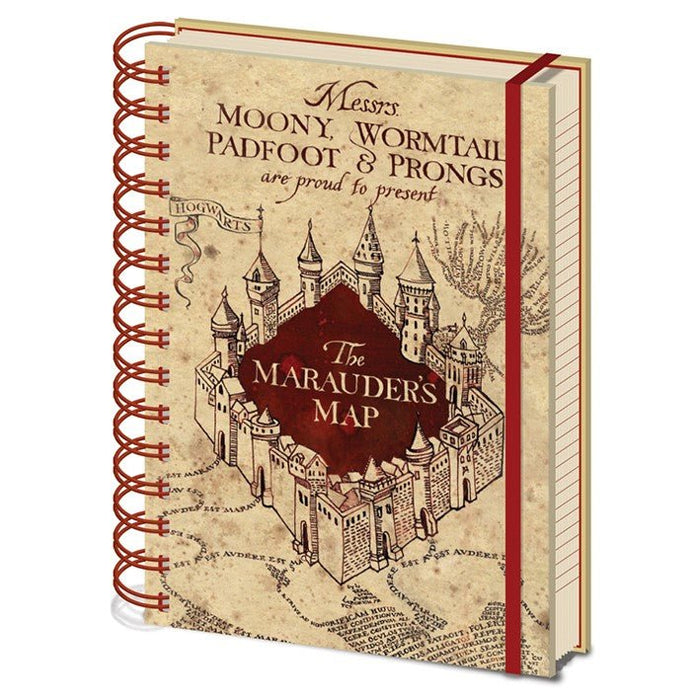The Marauders Map Notebook - Heritage Of Scotland - N/A