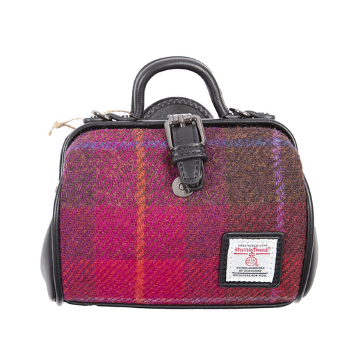 The Mini Doctor Bag Fuchsia Tartan - Heritage Of Scotland - FUCHSIA TARTAN