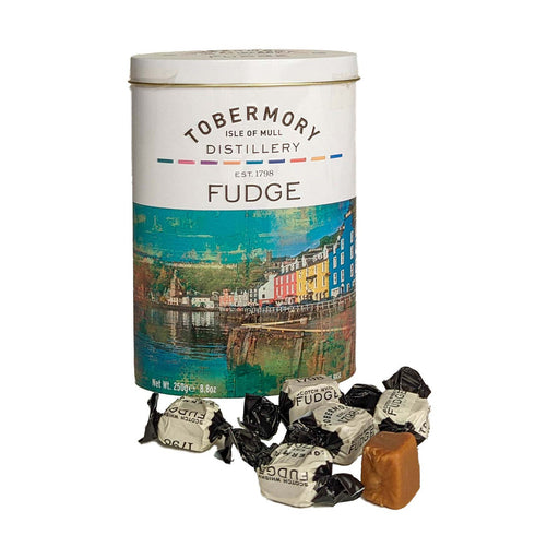 Tobermory Malt Whisky Fudge Tin - Heritage Of Scotland - NA