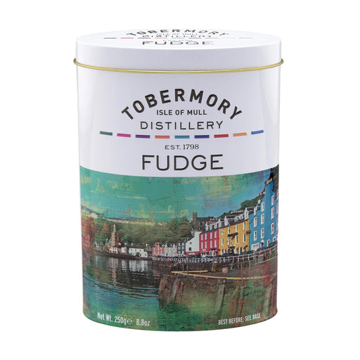 Tobermory Malt Whisky Fudge Tin - Heritage Of Scotland - NA