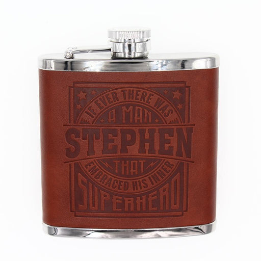 Top Bloke Hip Flask Stephen - Heritage Of Scotland - STEPHEN