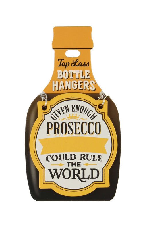 Top Lass Bottle Hangers Blank Prosecco - Given Enough - Heritage Of Scotland - BLANK PROSECCO - GIVEN ENOUGH