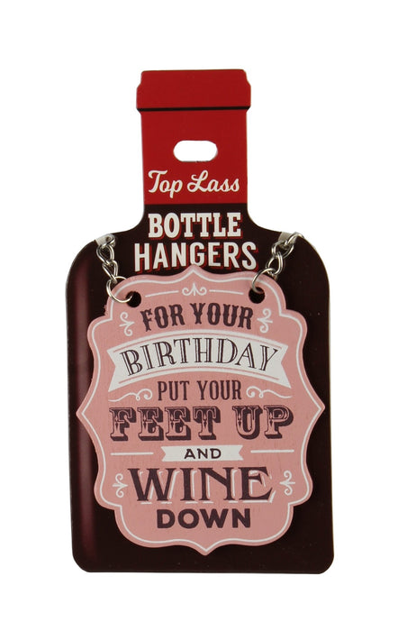 Top Lass Bottle Hangers For Your Birthday - Heritage Of Scotland - FOR YOUR BIRTHDAY