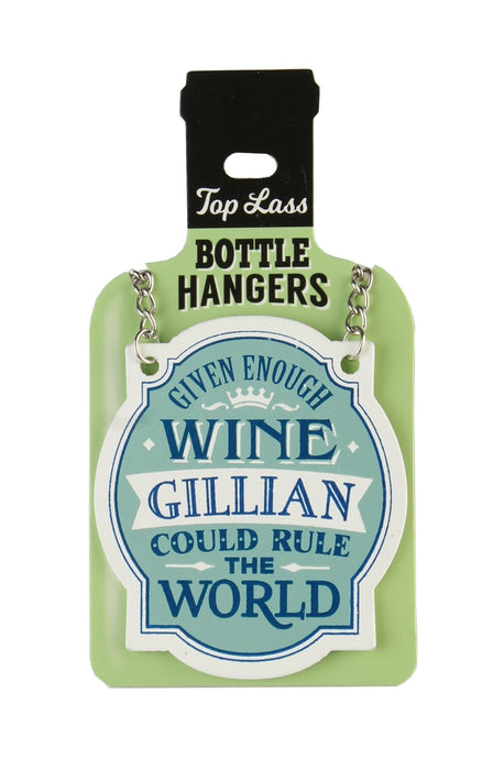 Top Lass Bottle Hangers Gillian - Heritage Of Scotland - GILLIAN