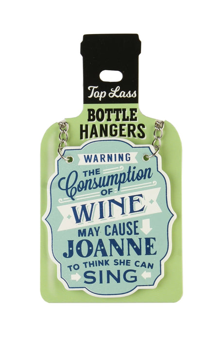 Top Lass Bottle Hangers Joanne - Heritage Of Scotland - JOANNE