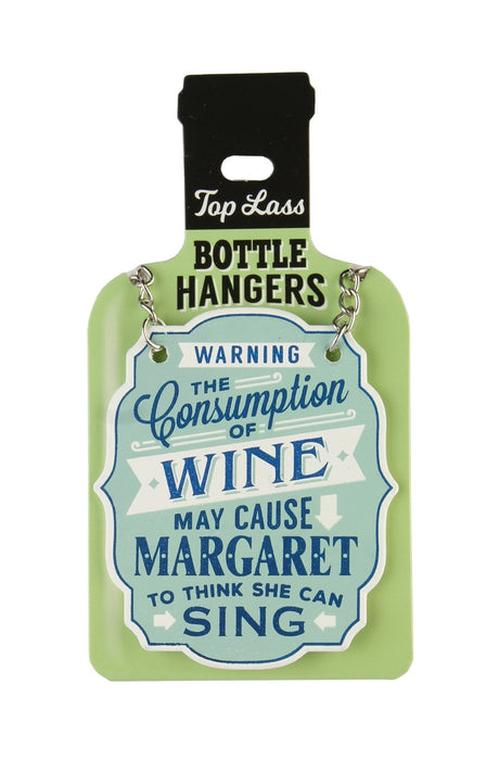 Top Lass Bottle Hangers Margaret - Heritage Of Scotland - MARGARET