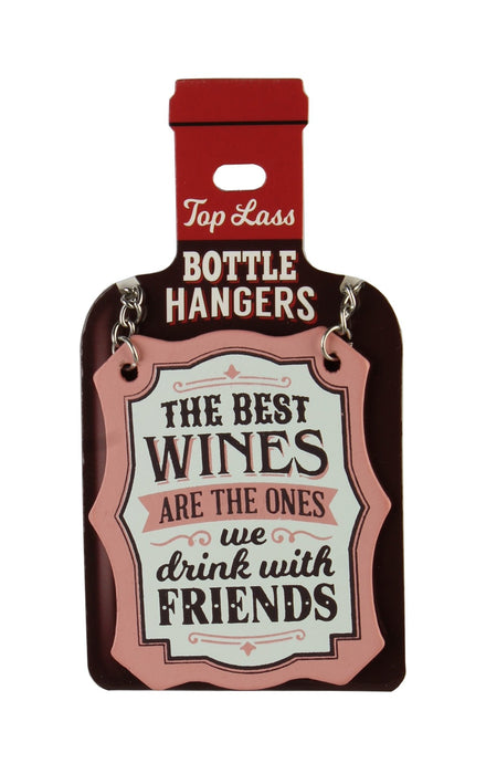 Top Lass Bottle Hangers The Best Wines - Heritage Of Scotland - THE BEST WINES