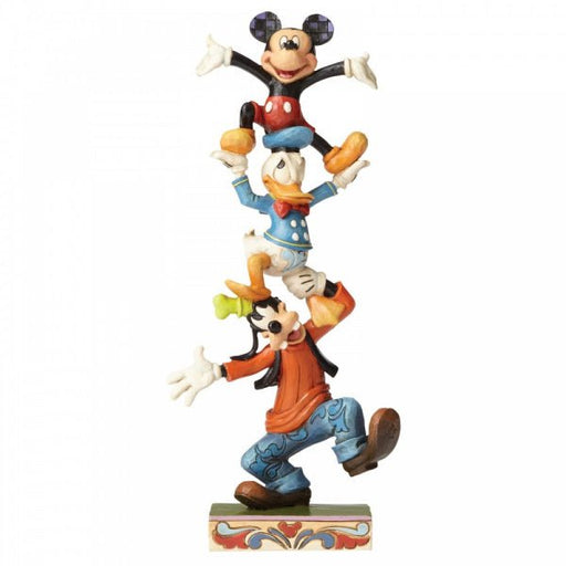 Towergoofy, Donald & Mickey Figure - Heritage Of Scotland - NA