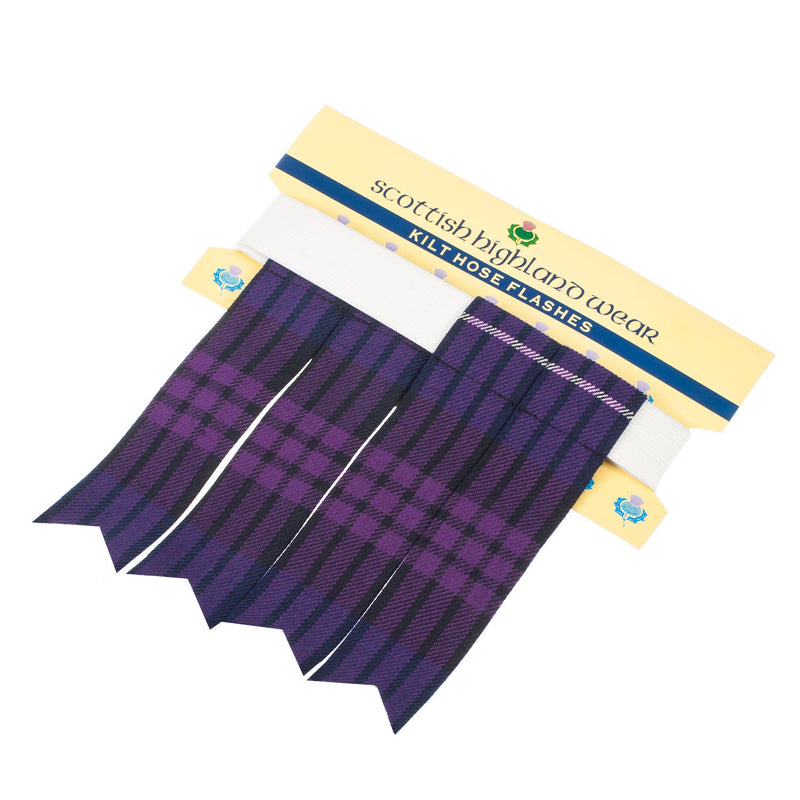 Traditional Polyviscose Tartan Flashes Heritage Of Scotland - Heritage Of Scotland - HERITAGE OF SCOTLAND