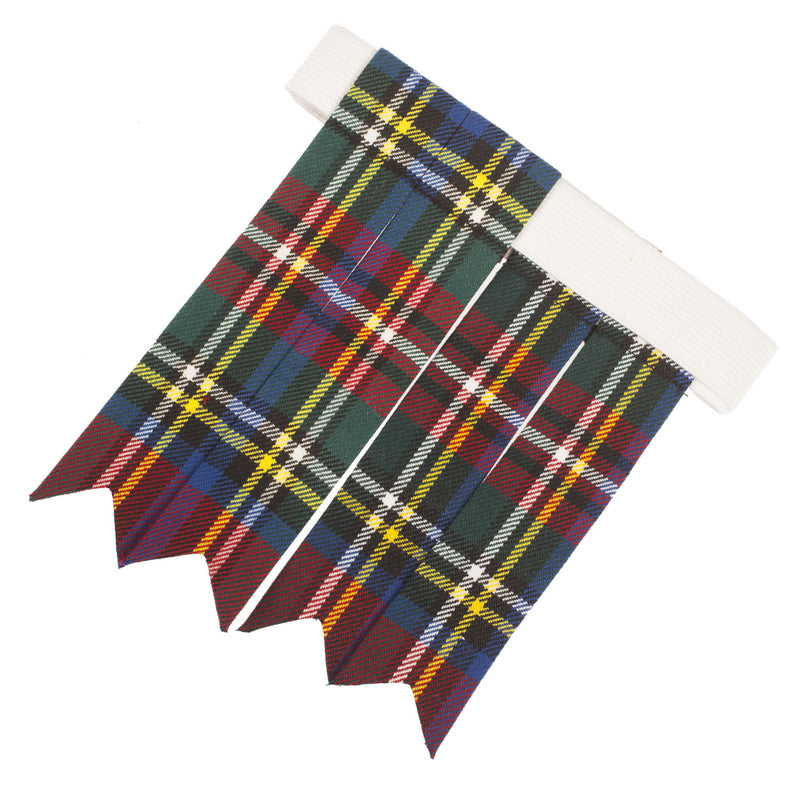 Traditional Polyviscose Tartan Flashes Stewart Royal - Heritage Of Scotland - STEWART ROYAL