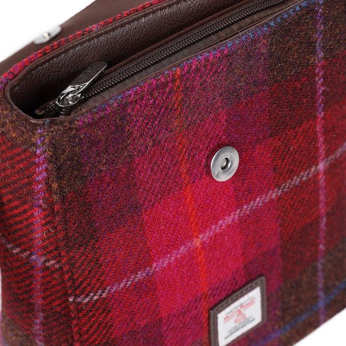 Tummel Backpack Deep Pink Tartan - Heritage Of Scotland - DEEP PINK TARTAN