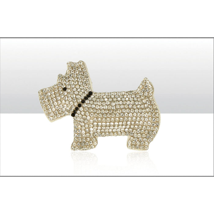 Westie Diamante Magnet - Heritage Of Scotland - NA