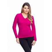 Women's Dunedin Cashmere 100% Cashmere Fuchsia - Heritage Of Scotland - FUCHSIA