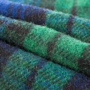 Wool Blend Tartan Knee Blanket Black Watch - Heritage Of Scotland - BLACK WATCH