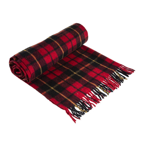 Wool Tartan Knee Blanket Wallace - Heritage Of Scotland - WALLACE